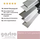 Edelstahl Übergangsprofil – Türschwellenleiste & Bodenleiste